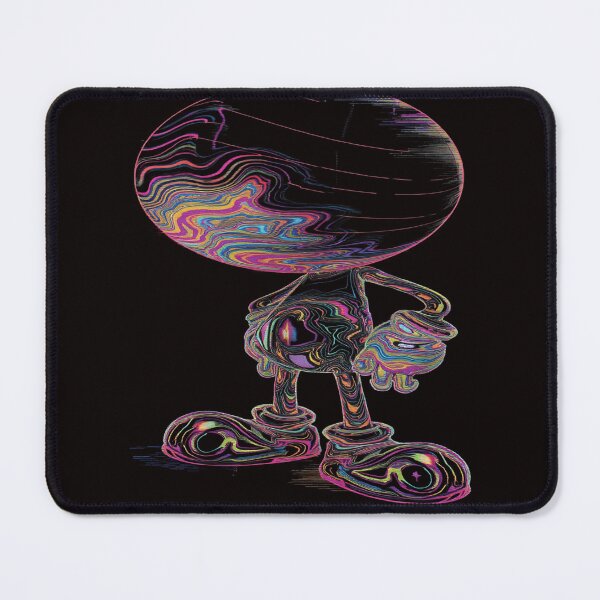 Item preview, Psychedelic Oil Spill Alien | Iridescent Glitch Vaporwave Creature designed and sold by ZChrome.