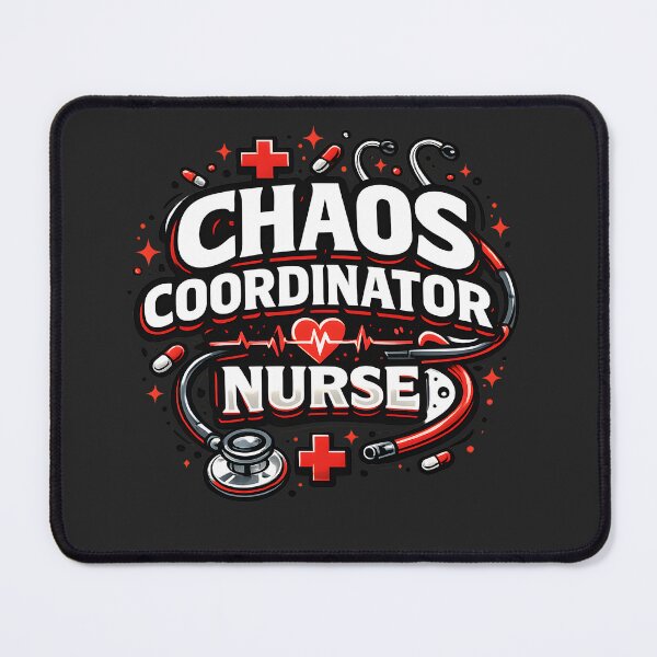 Item preview, Chaos Coordinator Nurse – Funny Nurse Humor Shirt designed and sold by Nexk.Oi.