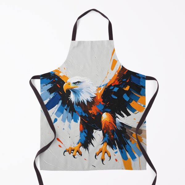 Item preview, Powerful Abstract Eagle Art – Modern Flying Eagle Painting designed and sold by ArtnarongDesign.