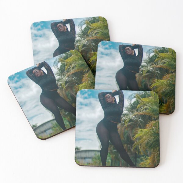 Item preview, Elegant Black Woman Under Tropical Sky designed and sold by TedKentPhoto.