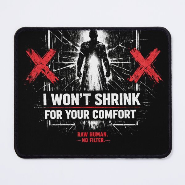 Item preview, I WON’T SHRINK FOR YOUR COMFORT designed and sold by MarioZ137.