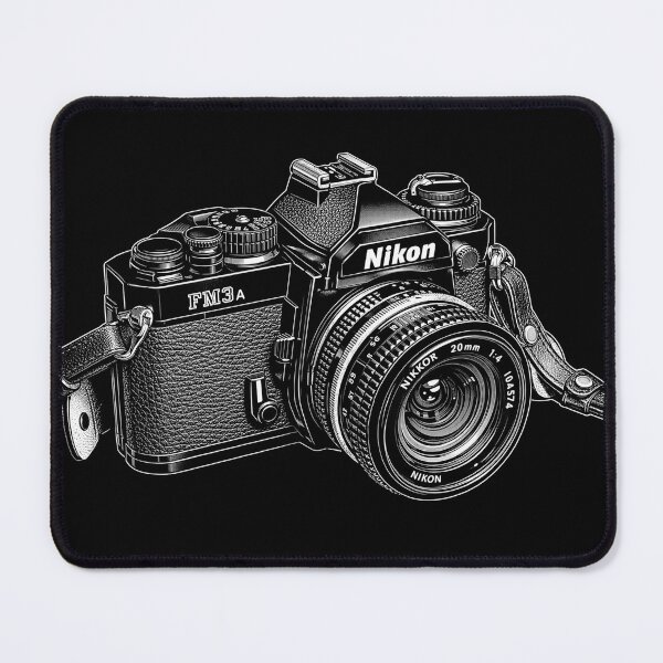 Item preview, Nikon FM3A Vintage Film Camera - Classic Photography Art designed and sold by Stinky Lincy's Apparel Company.
