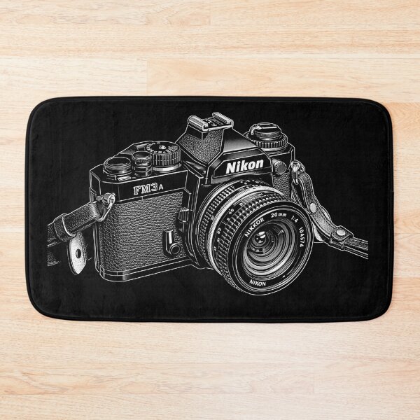 Item preview, Nikon FM3A Vintage Film Camera - Classic Photography Art designed and sold by Stinky Lincy's Apparel Company.