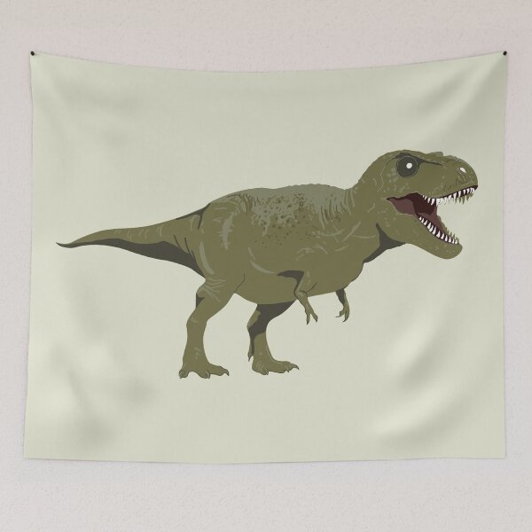 Item preview, A angry looking trex  designed and sold by helengarvey.