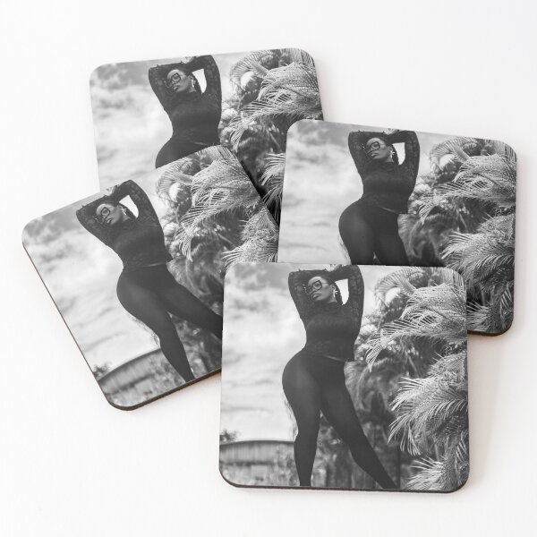 Item preview, Elegant Black Woman Under Tropical Sky designed and sold by TedKentPhoto.