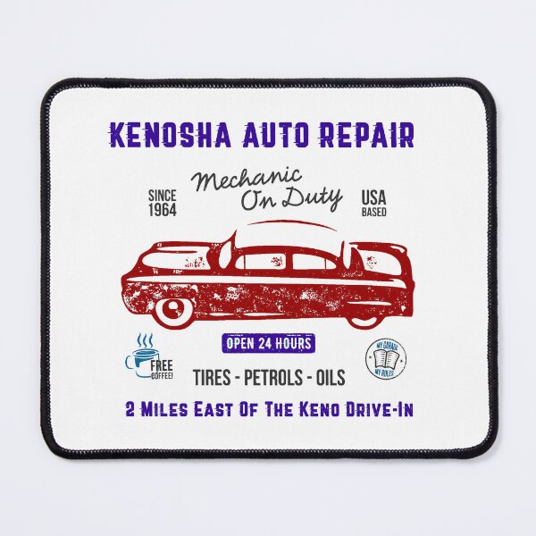 Item preview, Kenosha Auto Repair designed and sold by Normbot2000.