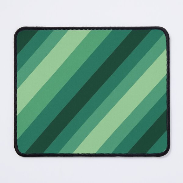Item preview, Light Dark and Emerald Green Diagonal Stripes designed and sold by burbankdesigns.