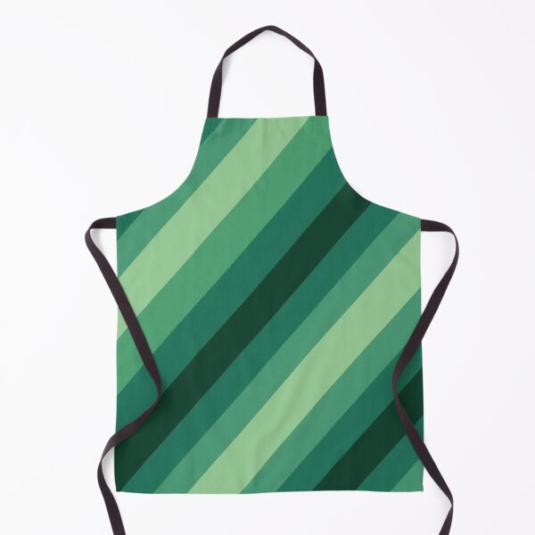Item preview, Light Dark and Emerald Green Diagonal Stripes designed and sold by burbankdesigns.