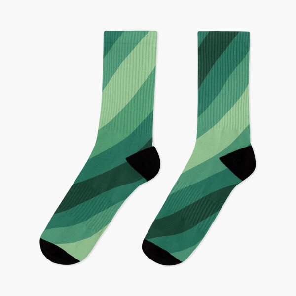 Item preview, Light Dark and Emerald Green Diagonal Stripes designed and sold by burbankdesigns.