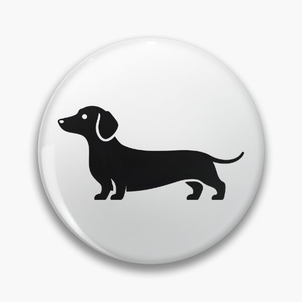 Item preview, Minimalist Dachshund Silhouette Art designed and sold by Good Sense.
