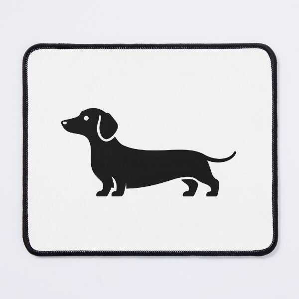 Item preview, Minimalist Dachshund Silhouette Art designed and sold by Good Sense.