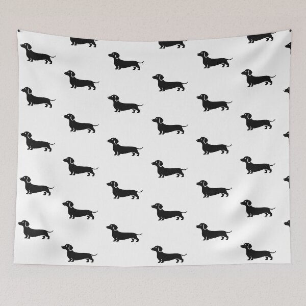 Item preview, Minimalist Dachshund Silhouette Art designed and sold by Good Sense.