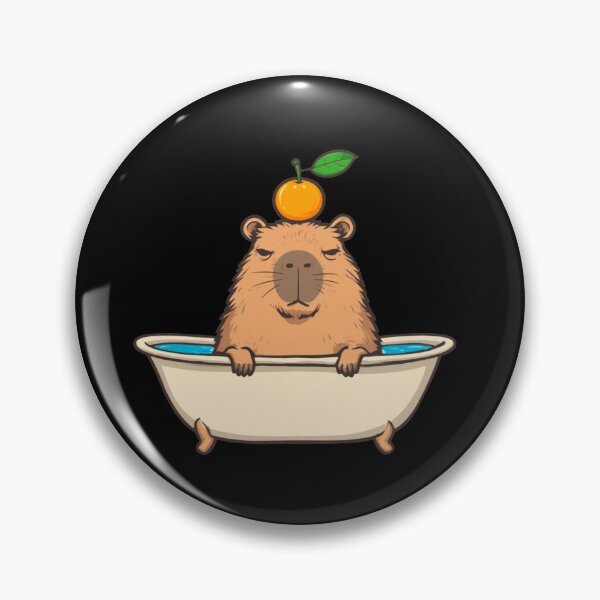 Item preview, Capybara Burnout II designed and sold by DreamBrushy.
