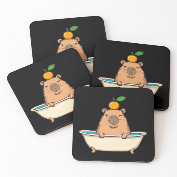 Item preview, Capybara Burnout II designed and sold by DreamBrushy.