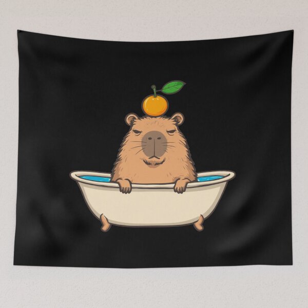 Item preview, Capybara Burnout II designed and sold by DreamBrushy.