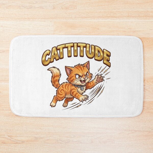 Item preview, Cattitude Cat Attitude Cat designed and sold by cjbizmedia.