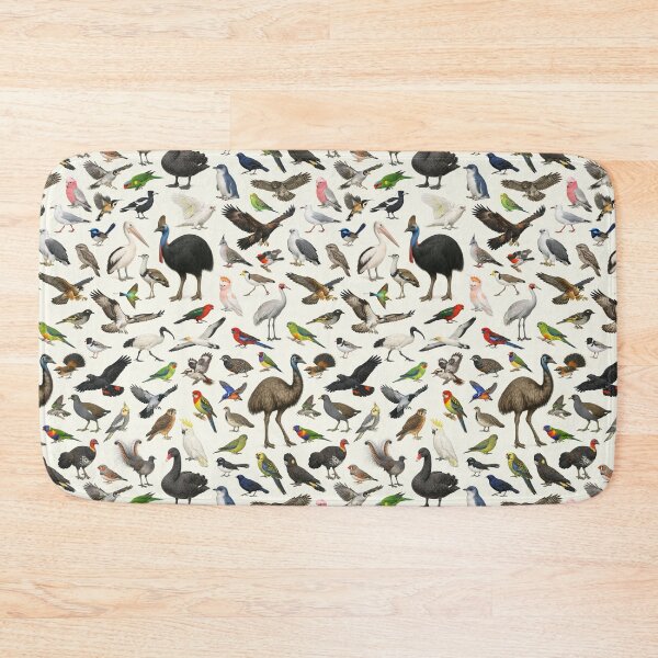 Item preview, Birds of Australia Retro Wildlife Identification Chart designed and sold by kakarikihill.
