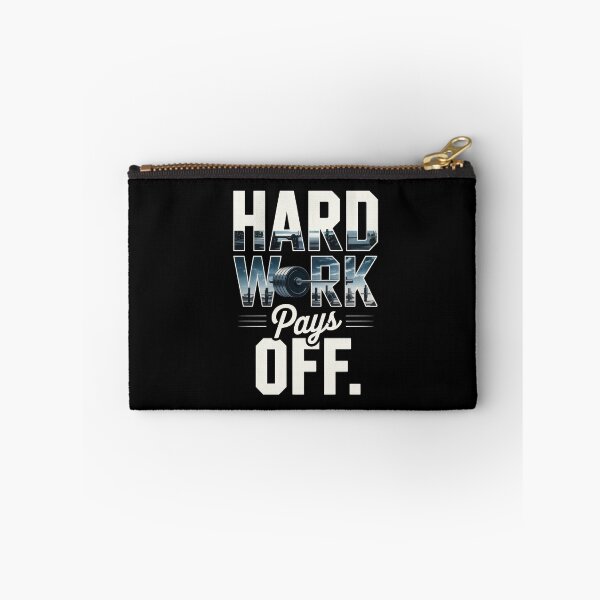 Item preview, Hard Work Pays Off – Barbell Ocean Gym Motivation Poster designed and sold by Enea Kelo.