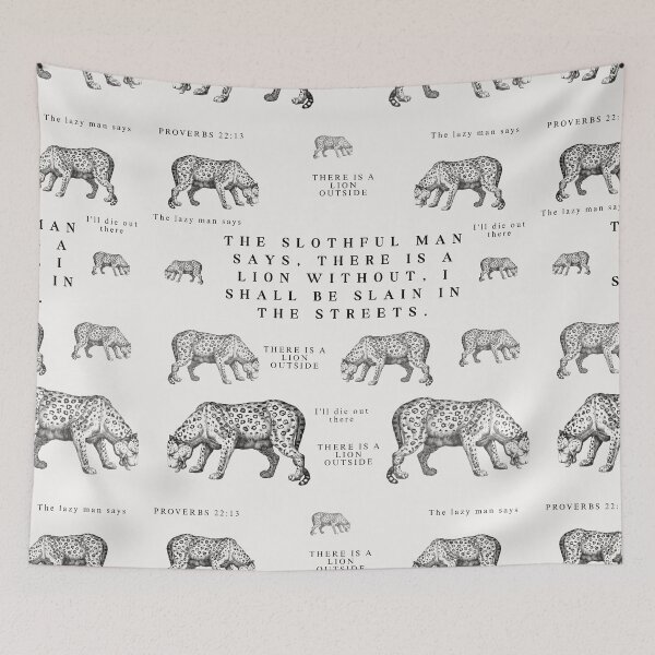 Item preview, Proverbs 22:13 designed and sold by Undonemadenew.