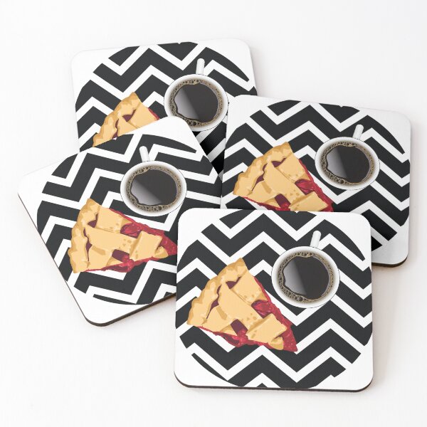 Item preview, Dale Cooper's Cherry Pie and Coffee designed and sold by smartbunnyRG.