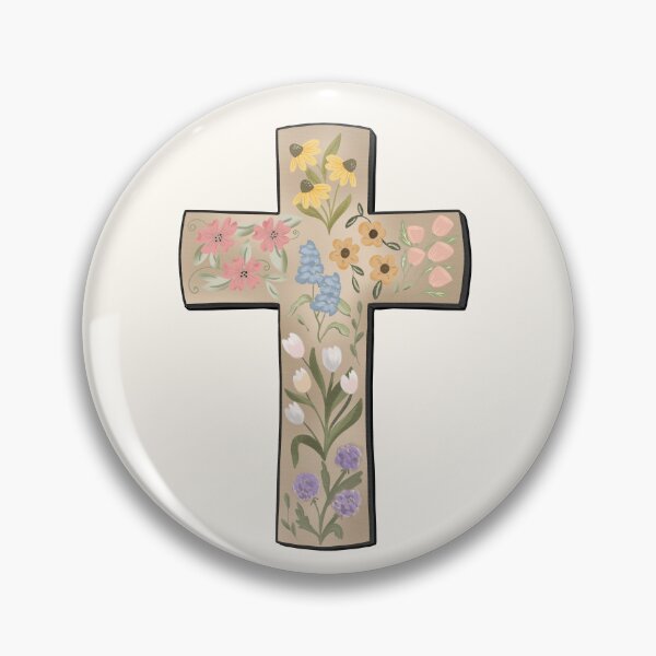 Item preview, Easter Cross Jesus Saves designed and sold by Willow & Grace Designs.