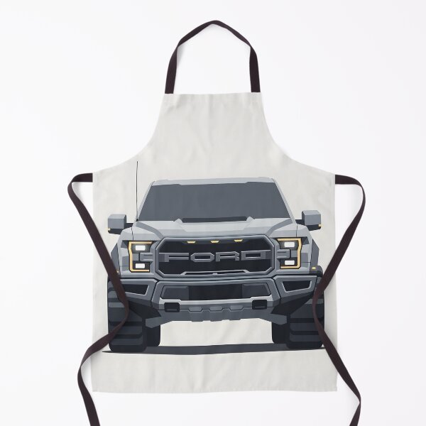 Item preview, Ford F-150 Raptor Front View Illustration Modern Off-Road Pickup Truck Minimalist Poster designed and sold by Motorline44.