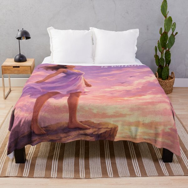 Item preview, Your Strength Lies Within (girl on a cliff, head held high) designed and sold by Caishi.