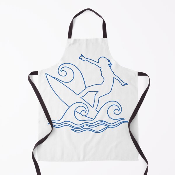 Item preview, Minimalist Surfer Line Art – Ocean Wave Surfing Design | Beach Lifestyle Graphic designed and sold by Dimu Co..