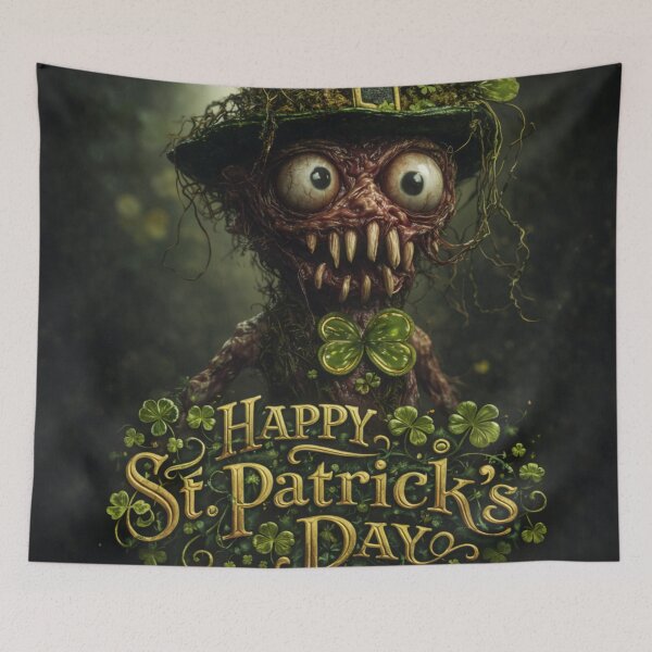 Item preview, Creepy Leprechaun St. Patrick’s Day designed and sold by SamuelAbelAdams.