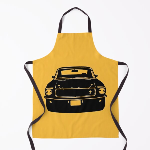 Item preview, Ford Mustang 1967 Front View Illustration Classic American Muscle Car Minimalist Poster designed and sold by Motorline44.