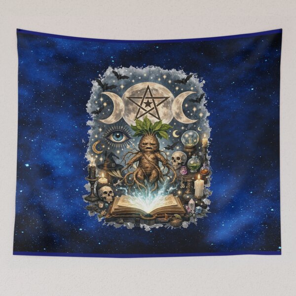 Item preview, Magical Mandrake • Enchanted Witchcraft Familiar designed and sold by MysticOzzy.