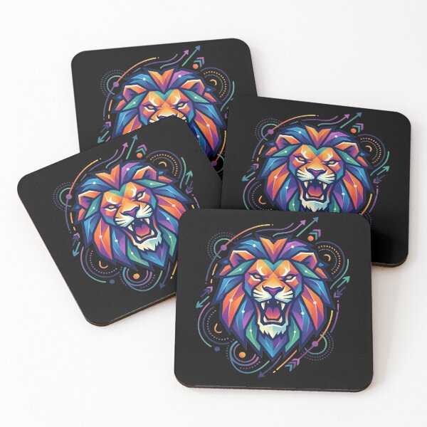 Item preview, Vibrant Roaring Lion designed and sold by Robo-toons.