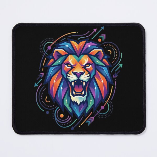 Item preview, Vibrant Roaring Lion designed and sold by Robo-toons.