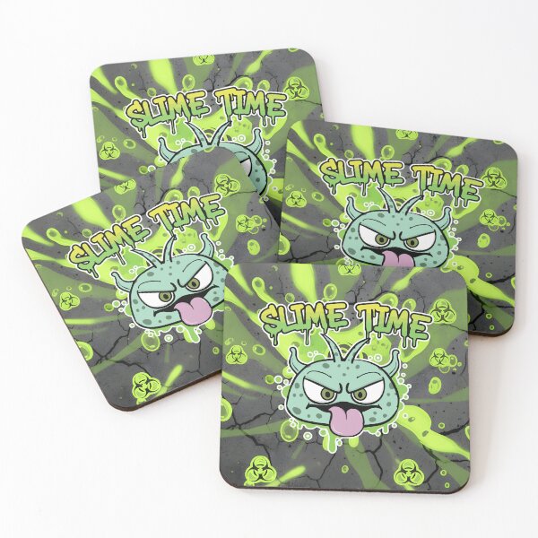 Item preview, Slime Time Green Alien Creature Edgy Cartoon designed and sold by Taridesign.