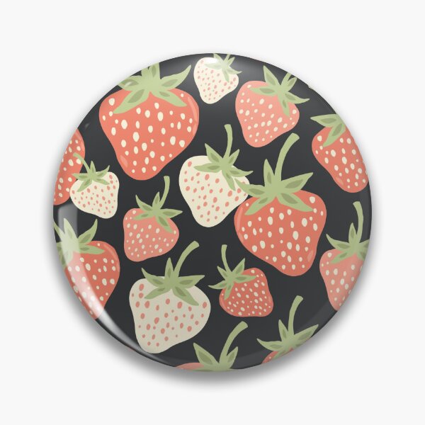 Item preview, Strawberry Fields Berry Red Scatter designed and sold by Patternandflow.