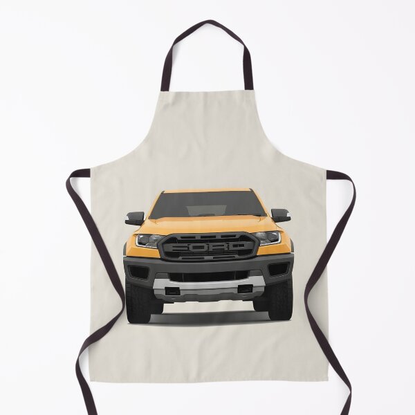 Item preview, Ford Ranger Raptor Front View Illustration Modern Off-Road Pickup Truck Minimalist Poster designed and sold by Motorline44.