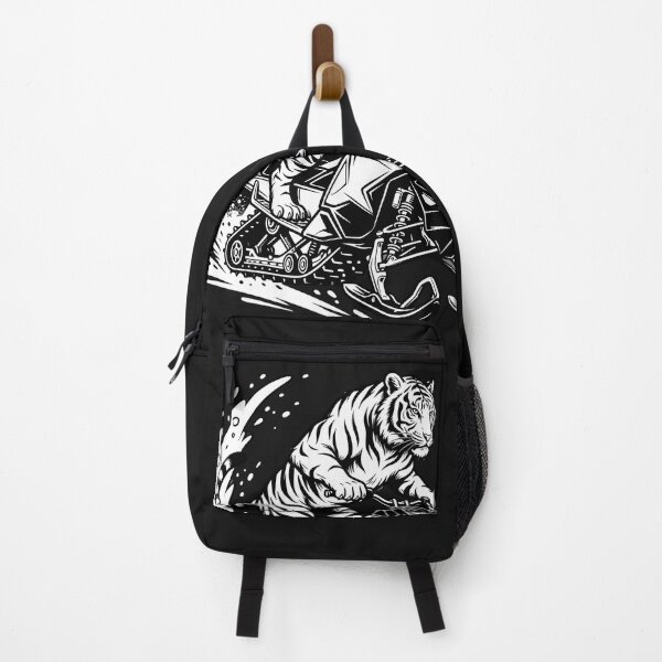 Item preview,  Tiger Snowmobile Rider - Winter Action Sled Racing Design designed and sold by SoftInk Studio.