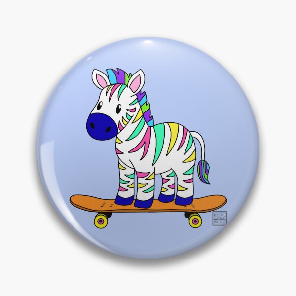 Item preview, Boarding Zebra designed and sold by Angela’s Doodles.
