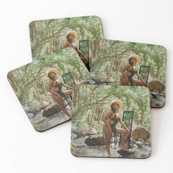 Item preview, Jungle Reflection – Tropical Fashion Portrait designed and sold by TedKentPhoto.
