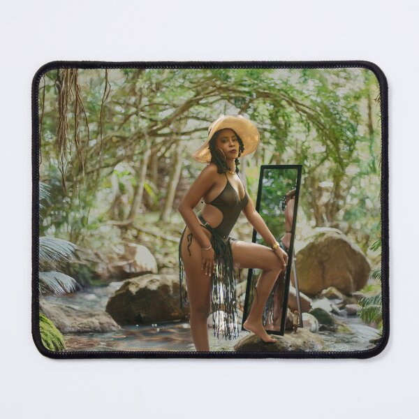 Item preview, Jungle Reflection – Tropical Fashion Portrait designed and sold by TedKentPhoto.