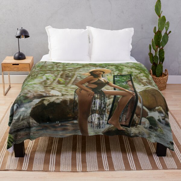 Item preview, Jungle Reflection – Tropical Fashion Portrait designed and sold by TedKentPhoto.