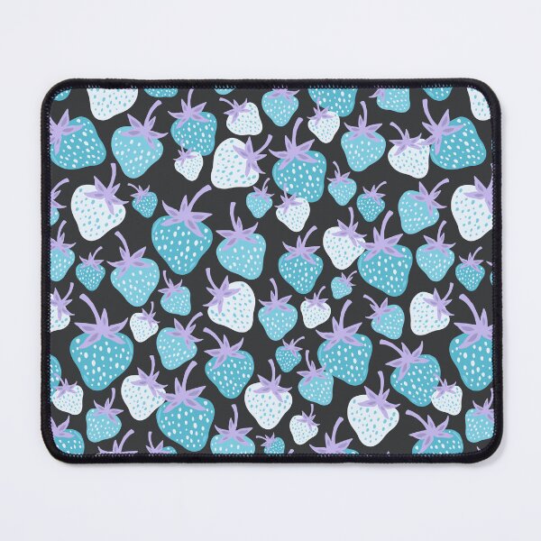 Item preview, Strawberry Fields Berry Blue Scatter designed and sold by Patternandflow.