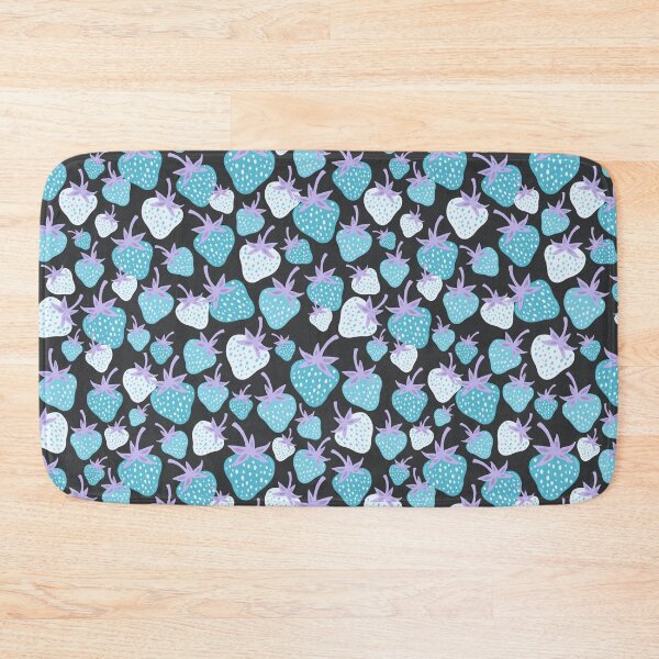 Item preview, Strawberry Fields Berry Blue Scatter designed and sold by Patternandflow.