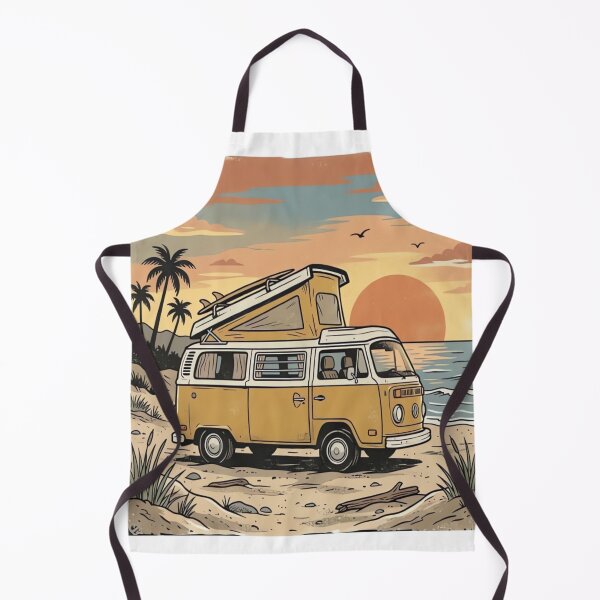 Item preview, Retro Camper Van Sunset designed and sold by urbinet.