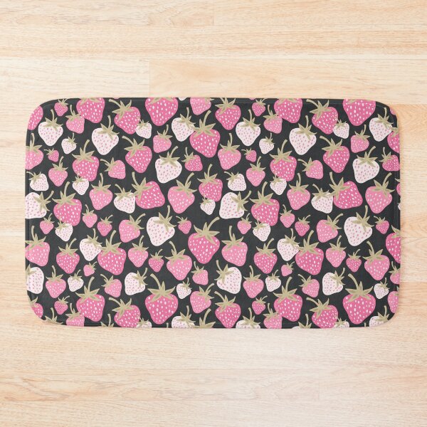 Item preview, Strawberry Fields Pink Berry Scatter designed and sold by Patternandflow.