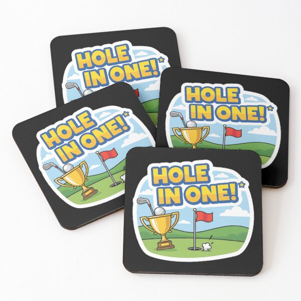 Item preview, Golf Gold Trophy - Ball in Cup - HOLE IN ONE!l designed and sold by Giulivo Store Graphic.