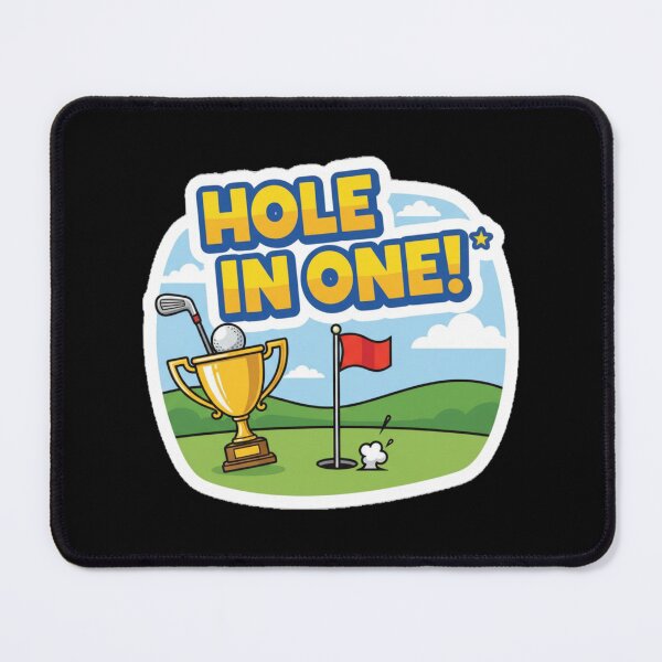 Item preview, Golf Gold Trophy - Ball in Cup - HOLE IN ONE!l designed and sold by Giulivo Store Graphic.
