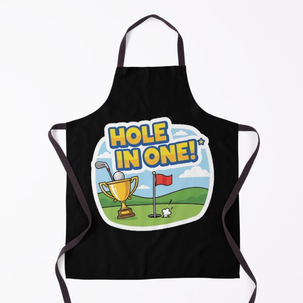 Item preview, Golf Gold Trophy - Ball in Cup - HOLE IN ONE!l designed and sold by Giulivo Store Graphic.