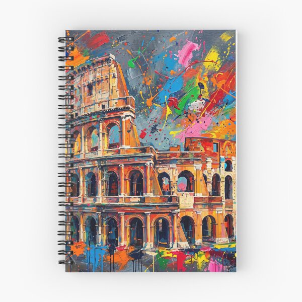 Item preview, Colour Splash Colosseum – Abstract Rome Art Print designed and sold by Printpix.