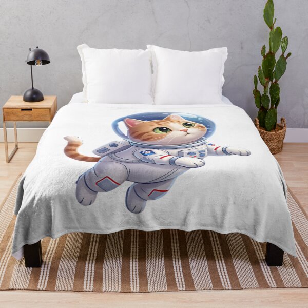 Item preview, Cute Cat Astronaut in Space - Kawaii Aesthetic Aesthetic Galaxy Explorer designed and sold by blessed by god.